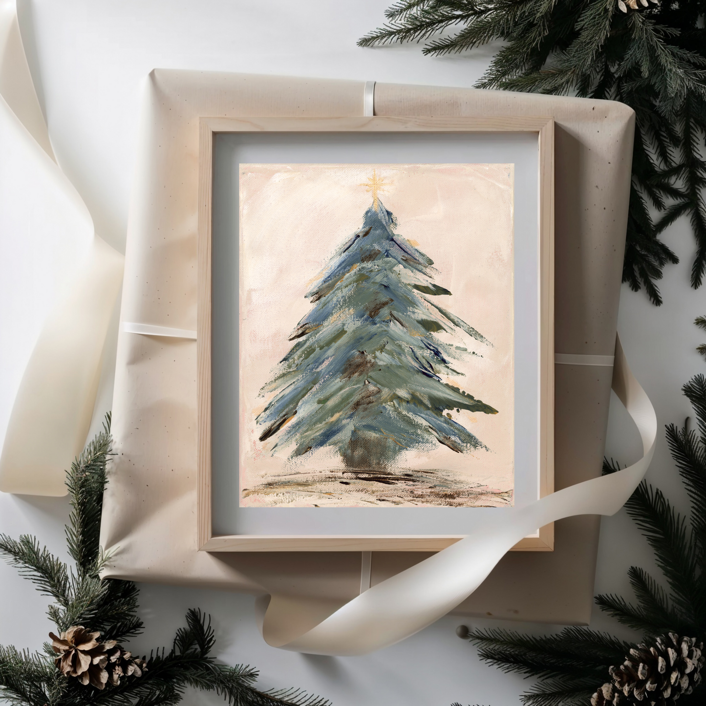 Christmas Tree Art Print