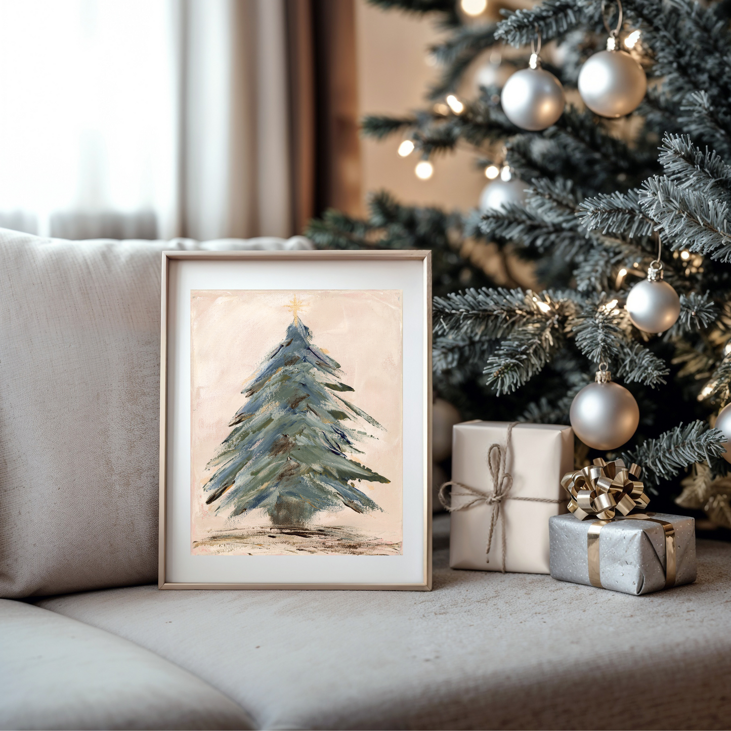 Christmas Tree Art Print