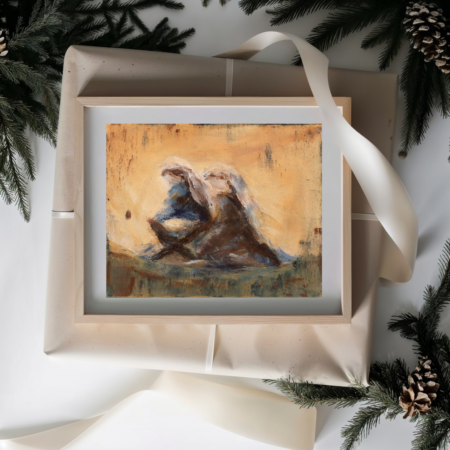 Christmas Nativity Art Print